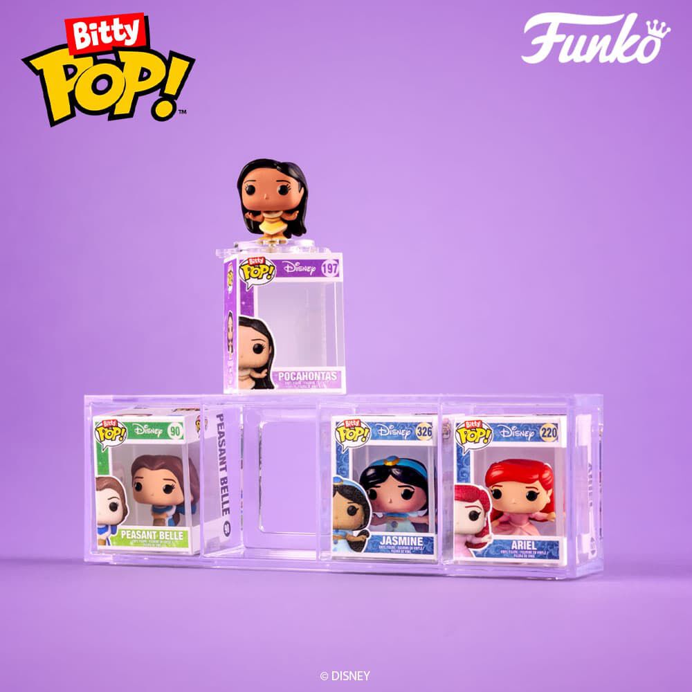 Bitty Pop! Disney Princess 4-Pack Series 2 - Image 2