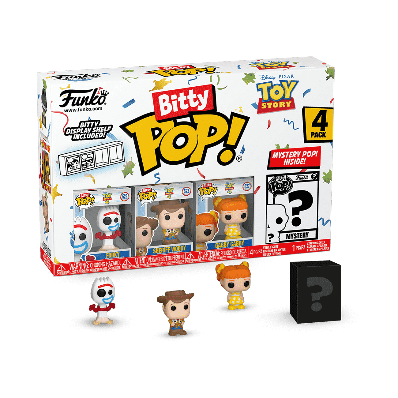 Bitty Pop! Toy Story 4-Pack Series 1