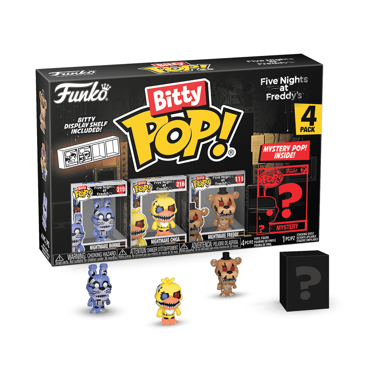Bitty Pop! Five Nights at Freddy's 4-Pack Series 4
