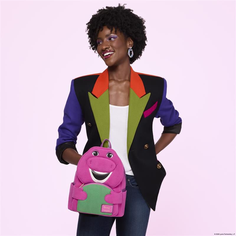 Barney Cosplay Mini Backpack - Image 2