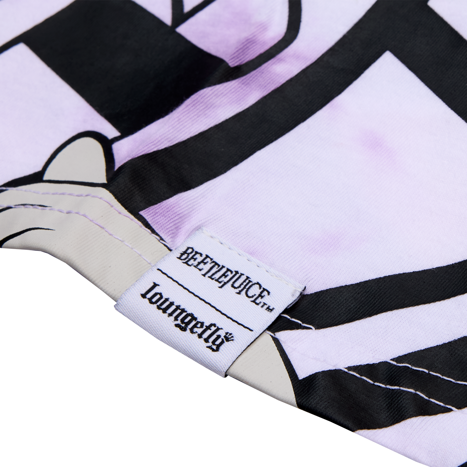 Beetlejuice & Lydia Deetz Reversible Tie-Dye Unisex Tee - Image 5