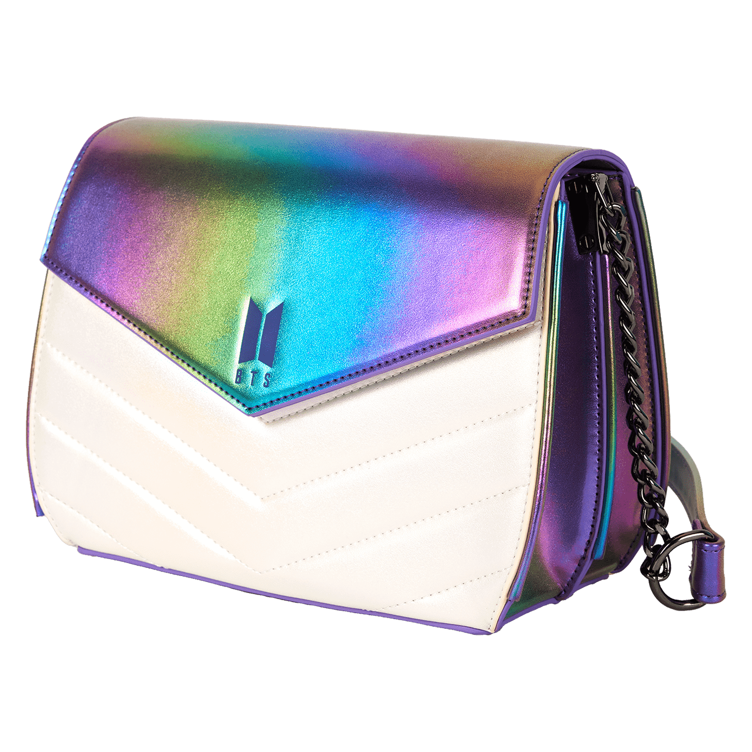 Funko Pop! By Loungefly BTS Iridescent Quilted Crossbody Bag - Image 3