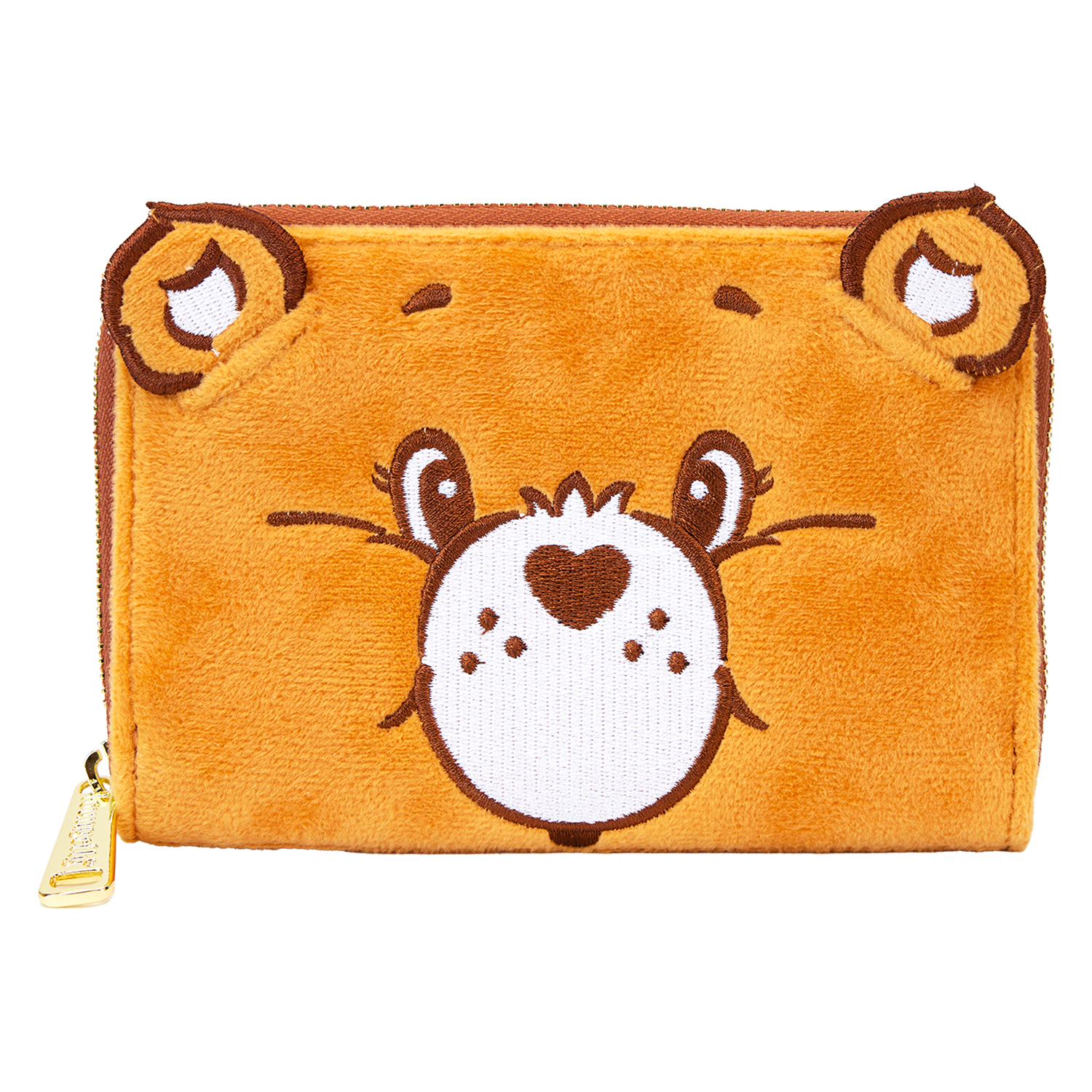 Care Bears Exclusive Tenderheart Bear Plush Cosplay Zip Around Wallet