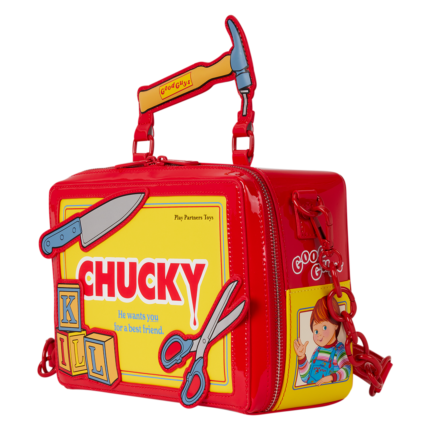 Chucky Good Guys Tool Chest Crossbody Bag - Image 3
