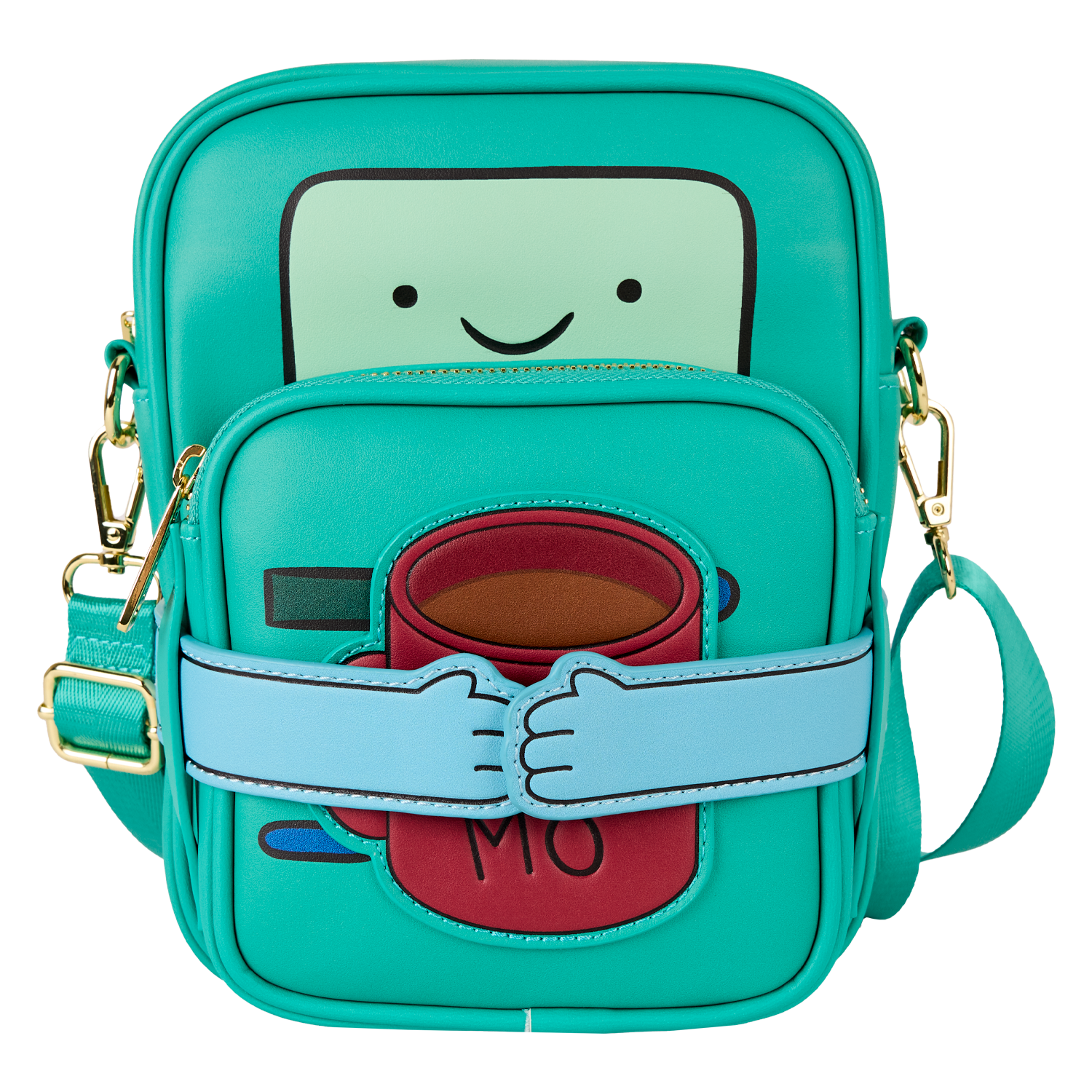 Adventure Time BMO Crossbuddies Cosplay Crossbody Bag With Coin Bag