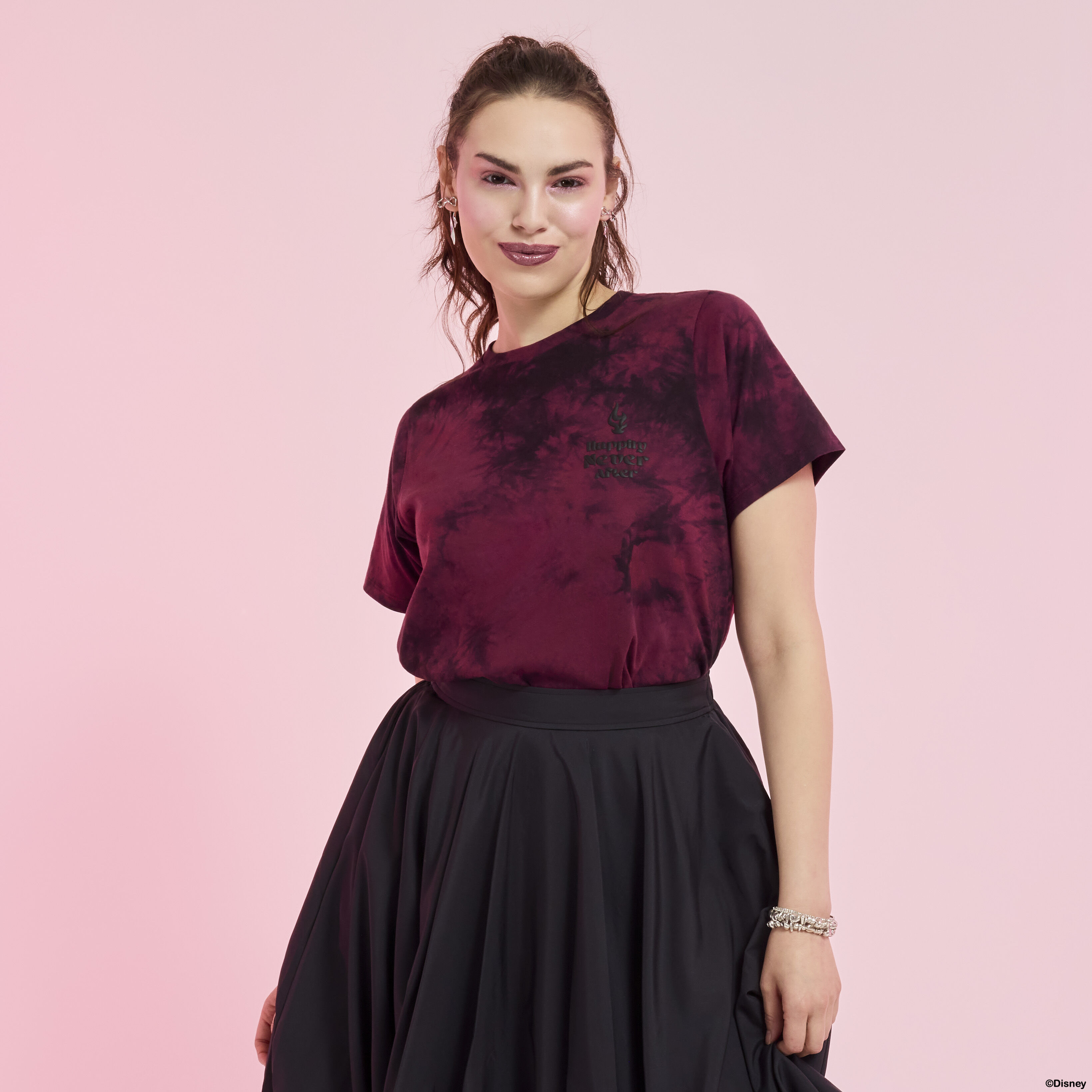 Disney Villains Happily Never After Tie-Dye Swing Tee - Image 2