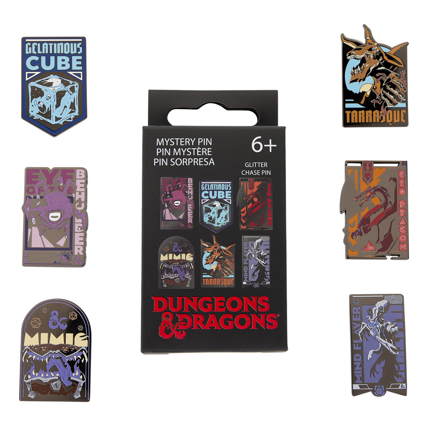 Dungeons & Dragons Mystery Box Pin