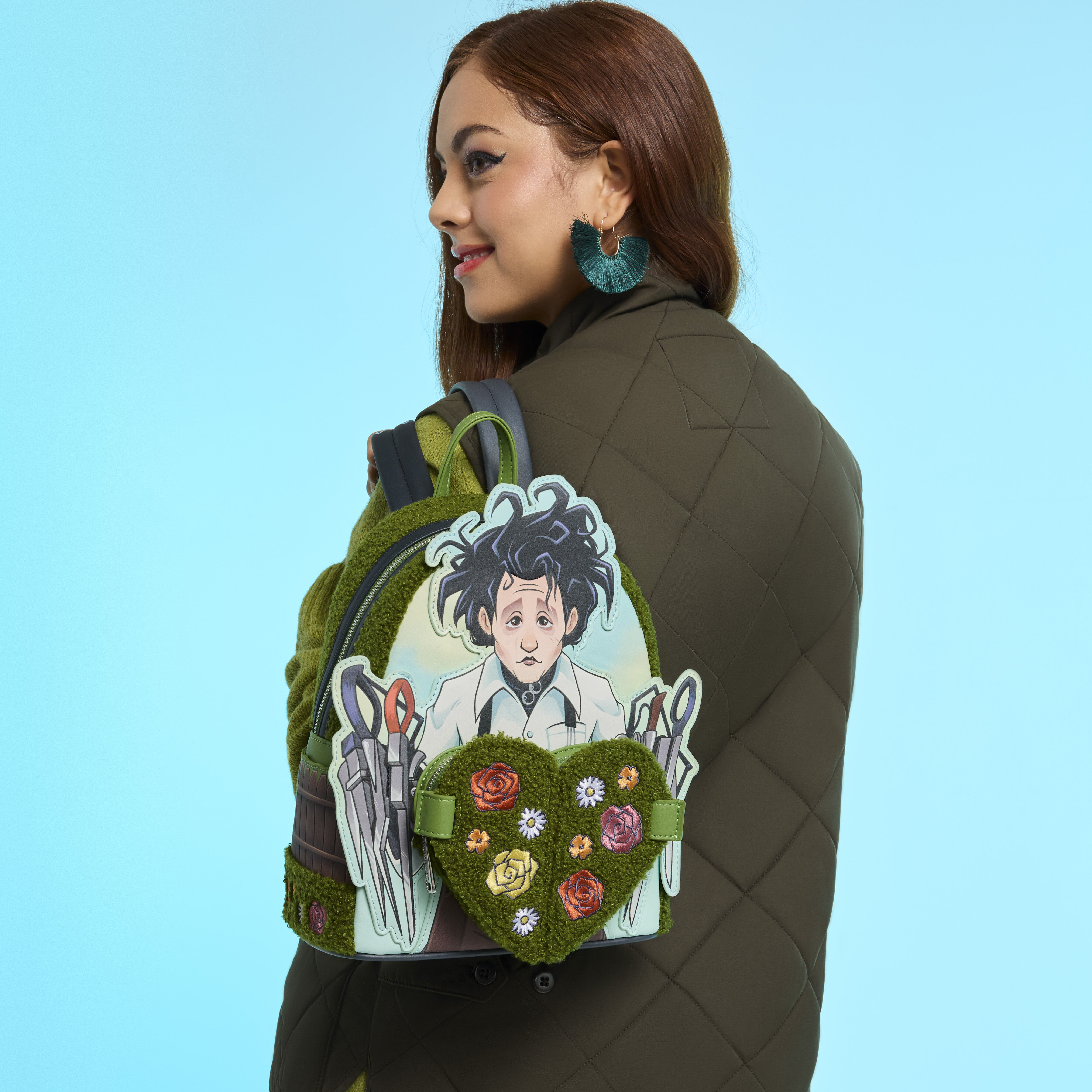 Edward Scissorhands Sherpa Mini Backpack - Image 2