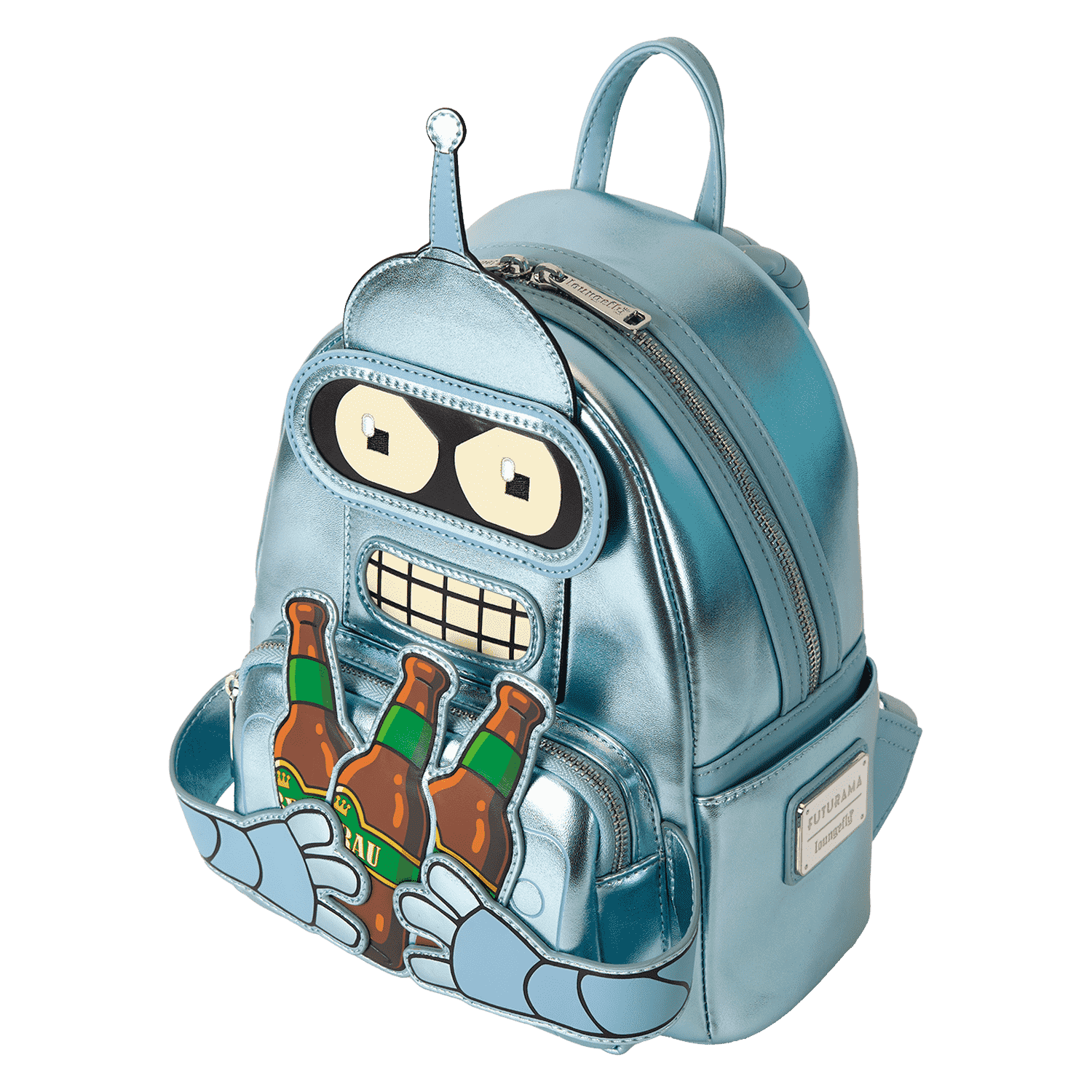 WonderCon Limited Edition Futurama Bender Cosplay Mini Backpack - Image 5