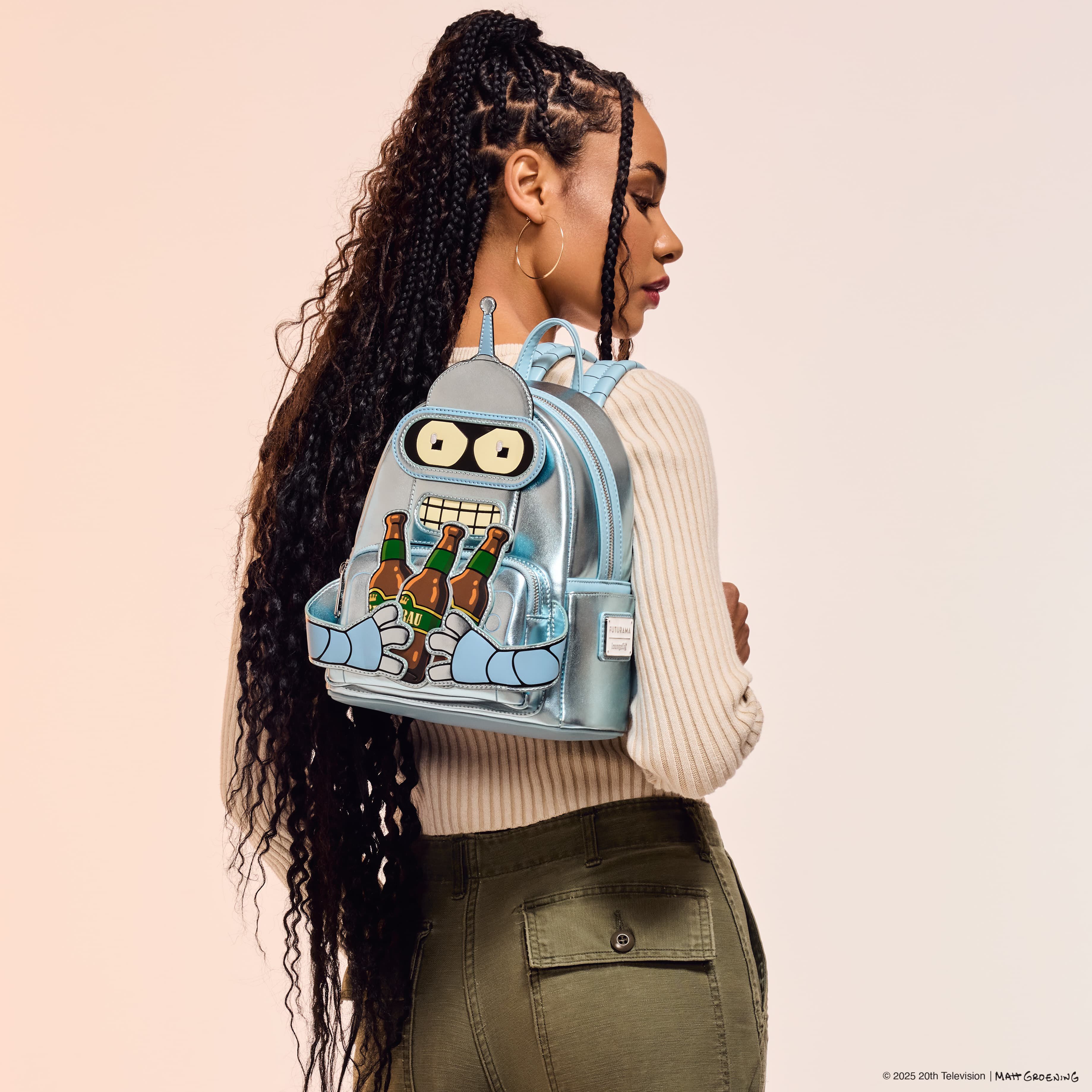 WonderCon Limited Edition Futurama Bender Cosplay Mini Backpack - Image 2
