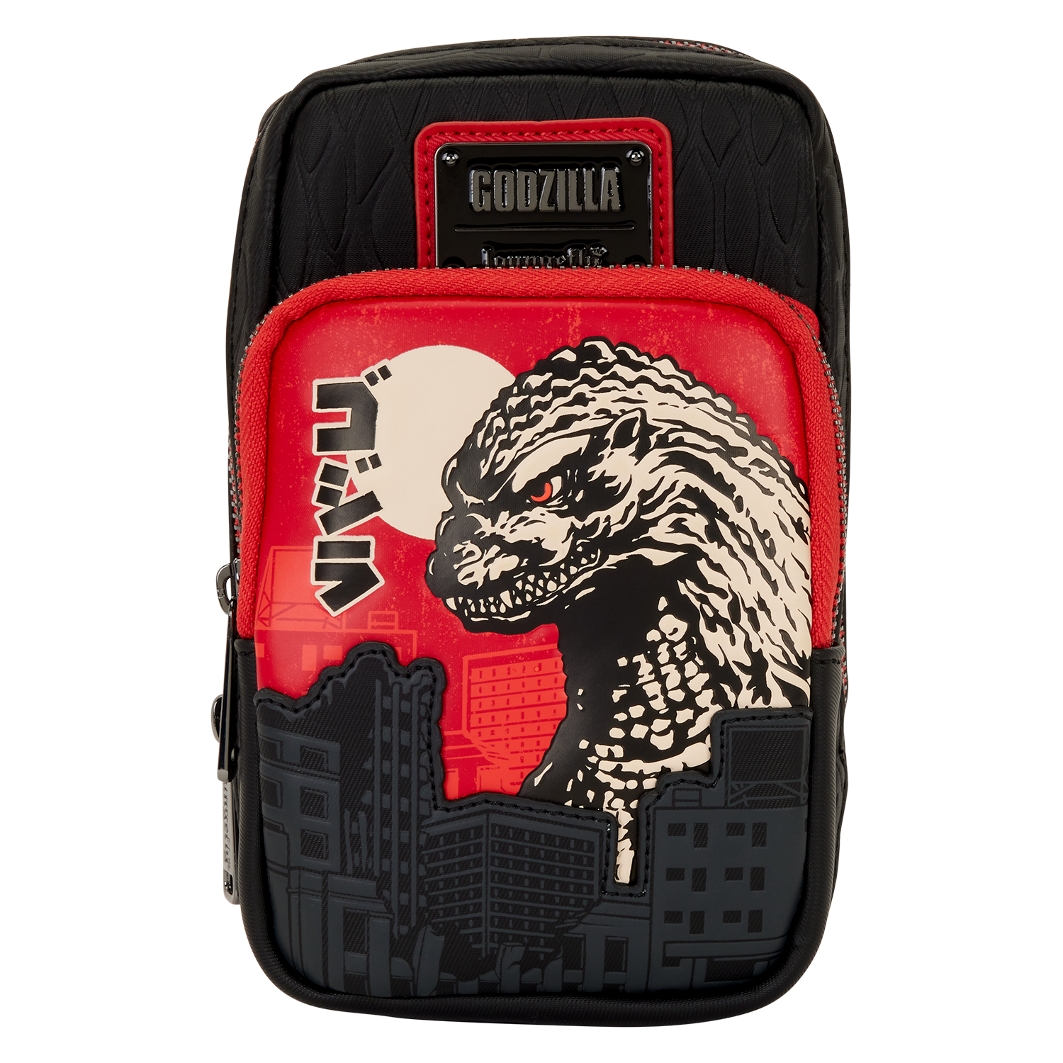 Godzilla Cellphone Crossbody Bag with Coin Bag