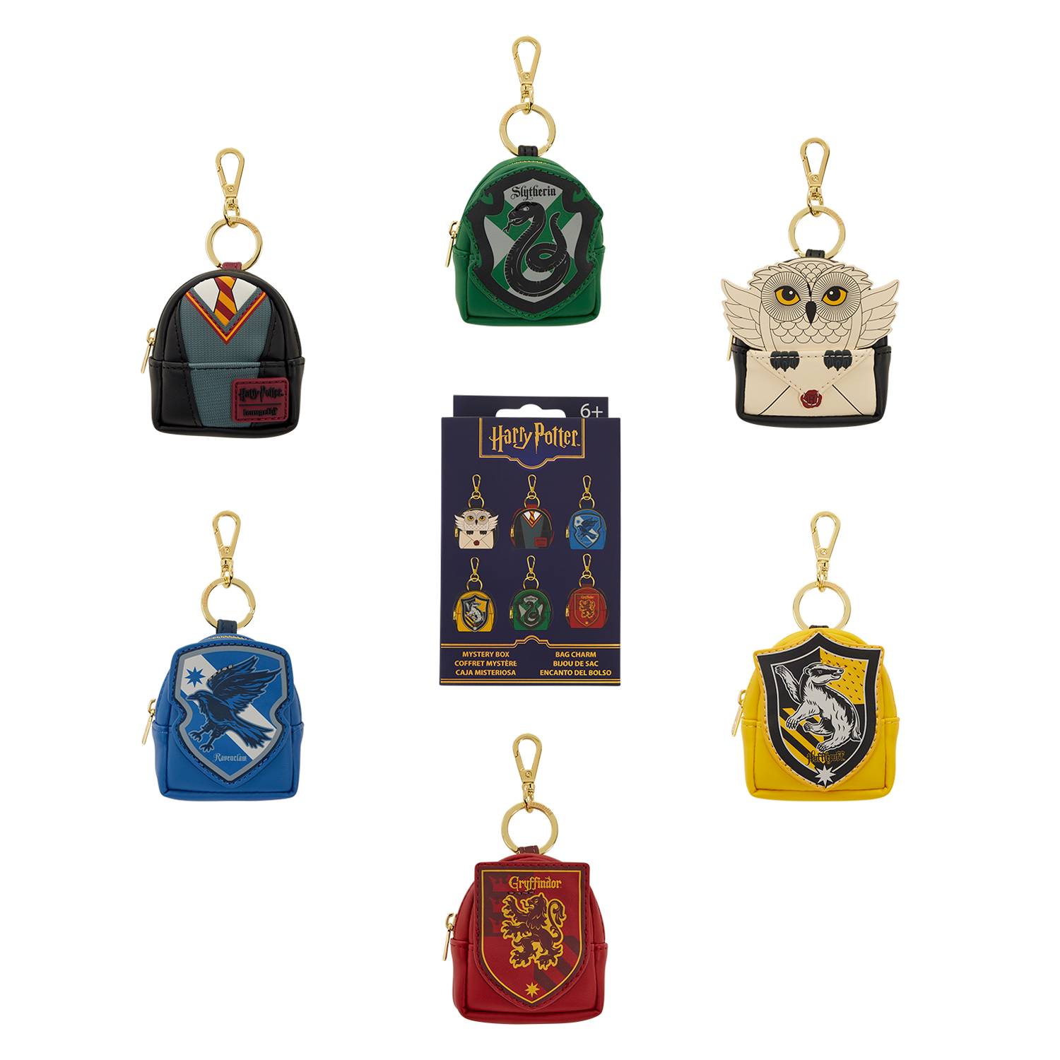 Harry Potter Hogwarts Mystery Mini Backpack Keychain Charm