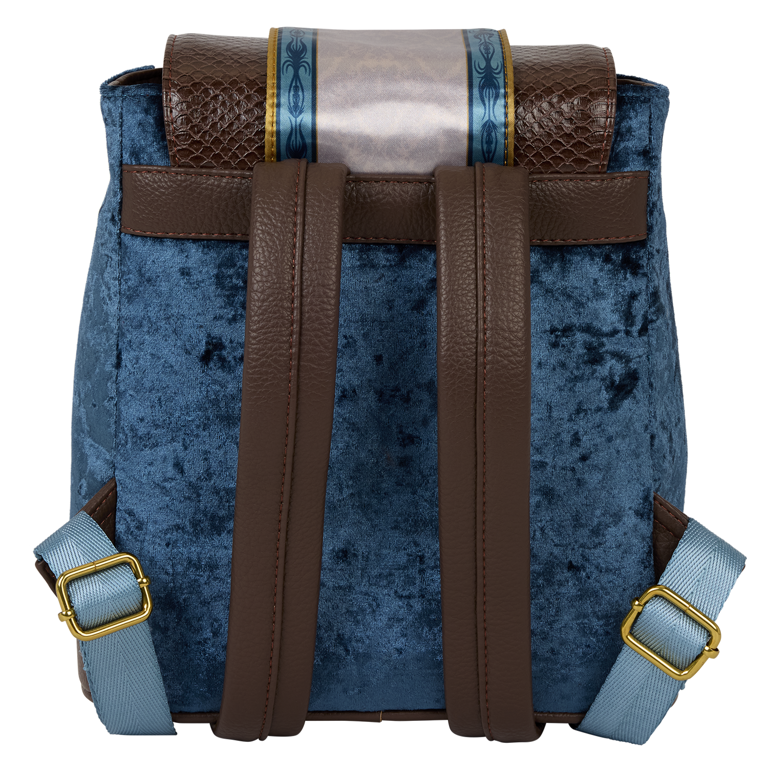 Exclusive Harry Potter Ravenclaw Banner Velvet Mini Backpack - Image 4