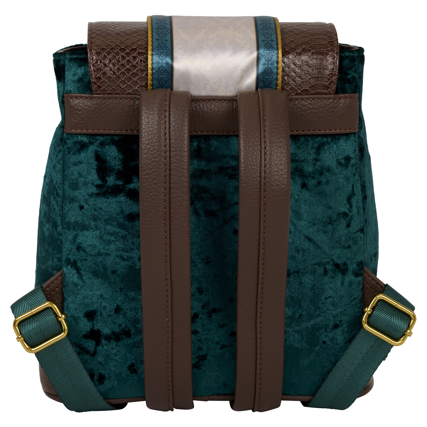 Exclusive Harry Potter Slytherin Banner Velvet Mini Backpack - Image 5