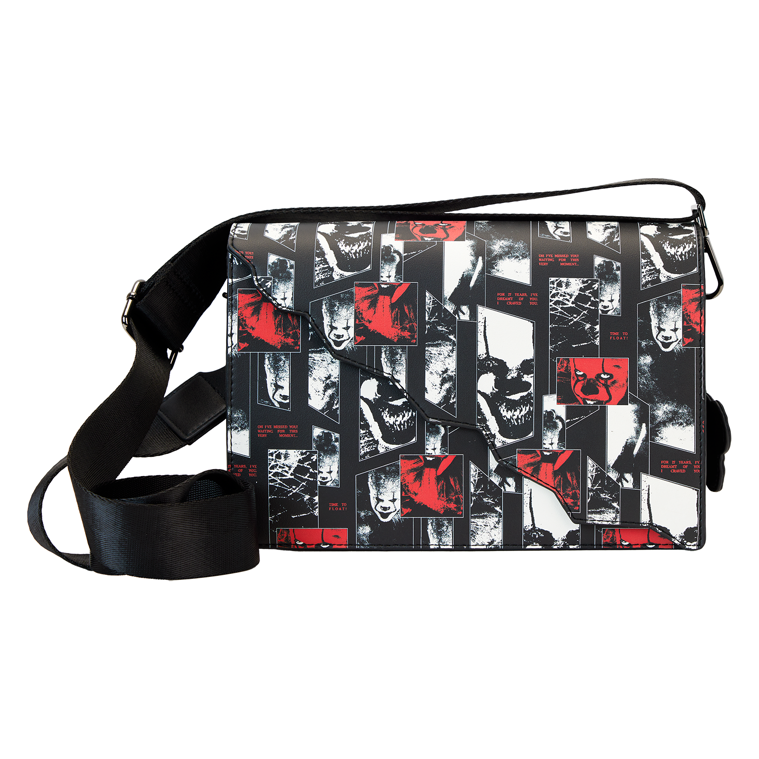 I Heart Horror It Pennywise Glow Crossbody Bag