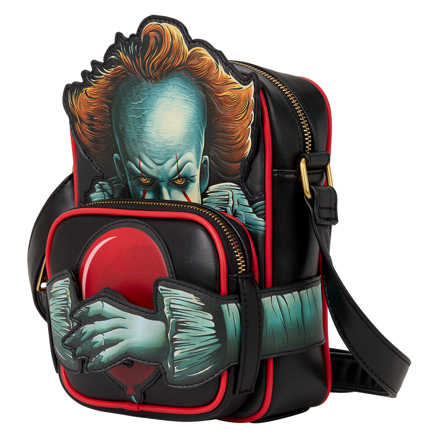 IT Pennywise Crossbuddies Cosplay Crossbody Bag with Coin Bag - Image 6