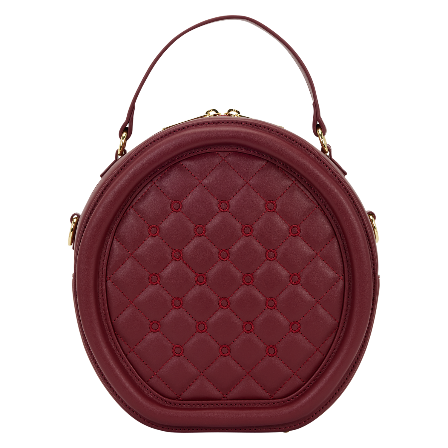 Loungefly The Laura Red Crossbody Pin Trader Bag