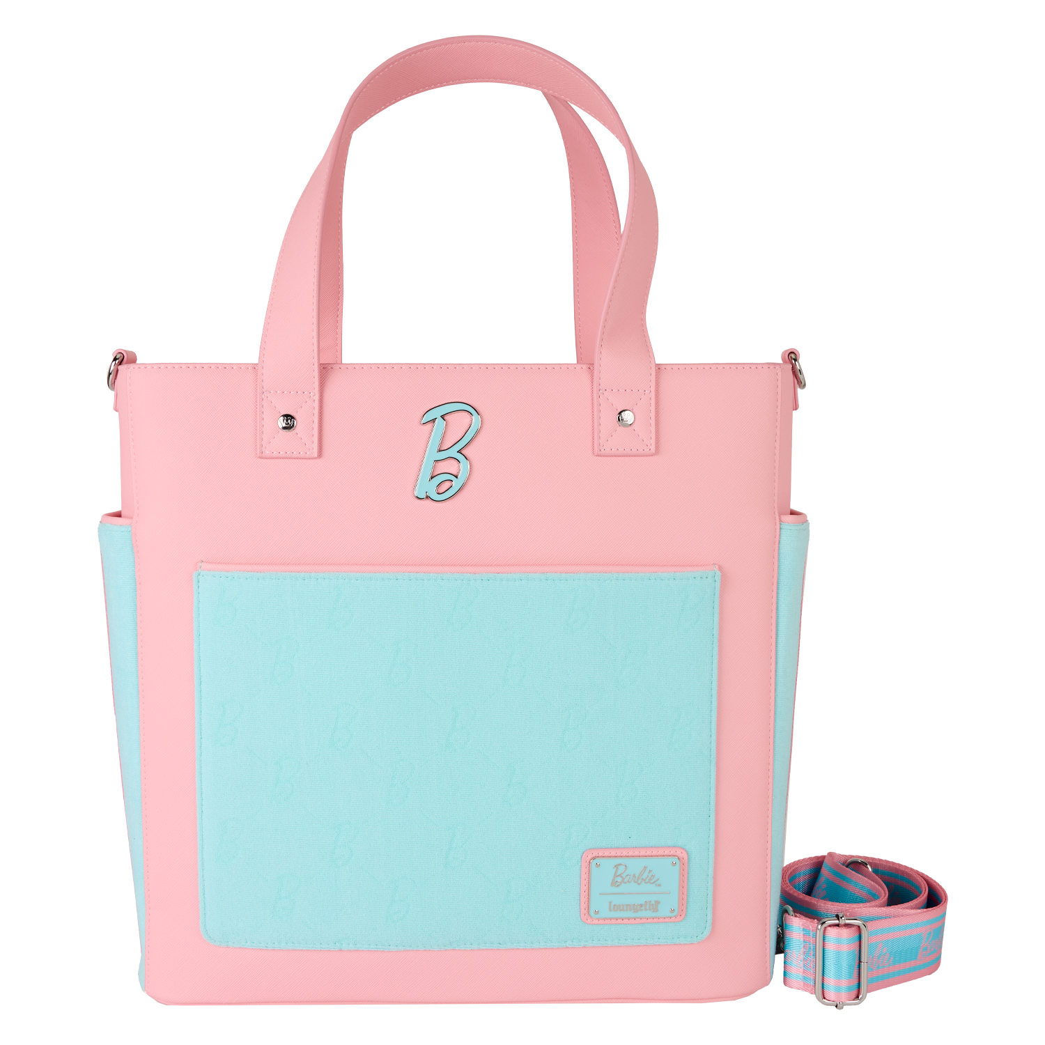 Classic Barbie Terry Cloth Convertible Backpack & Tote Crossbody Bag