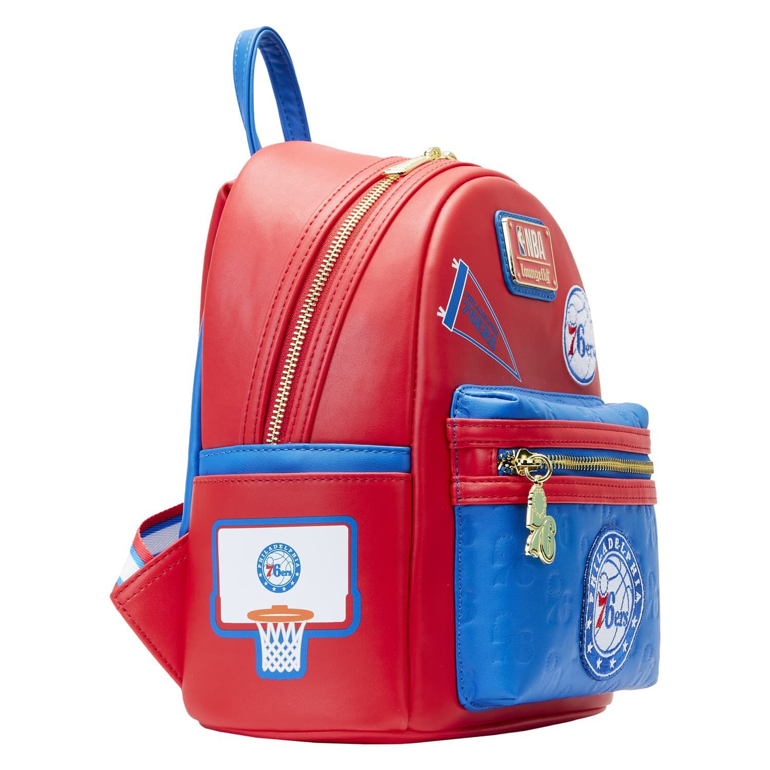 NBA Philadelphia 76ers Patch Icons Mini Backpack - Image 4