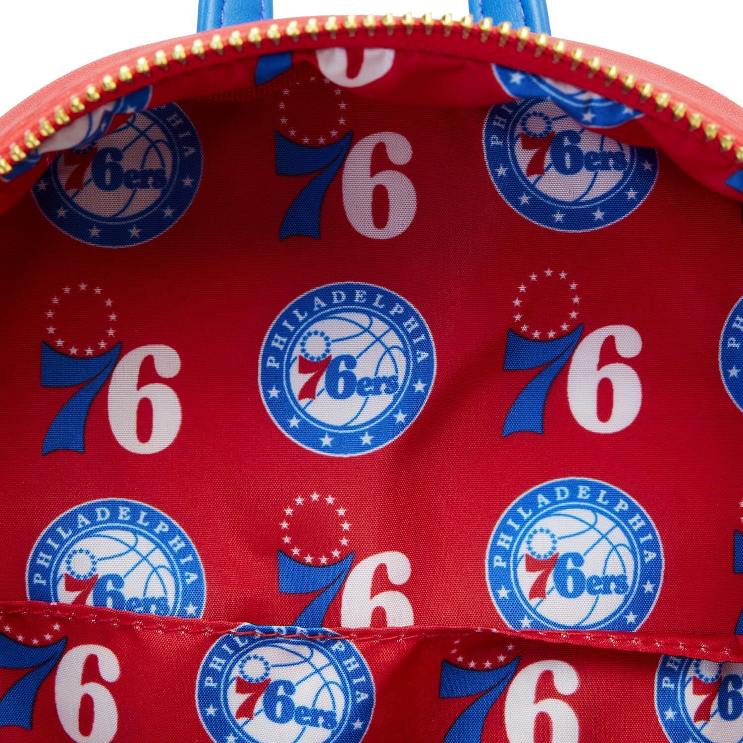 NBA Philadelphia 76ers Patch Icons Mini Backpack - Image 9