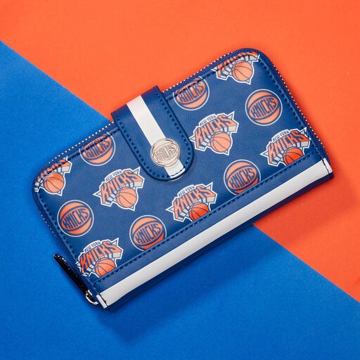 NBA New York Knicks Logo Zip Around Wallet - Image 2
