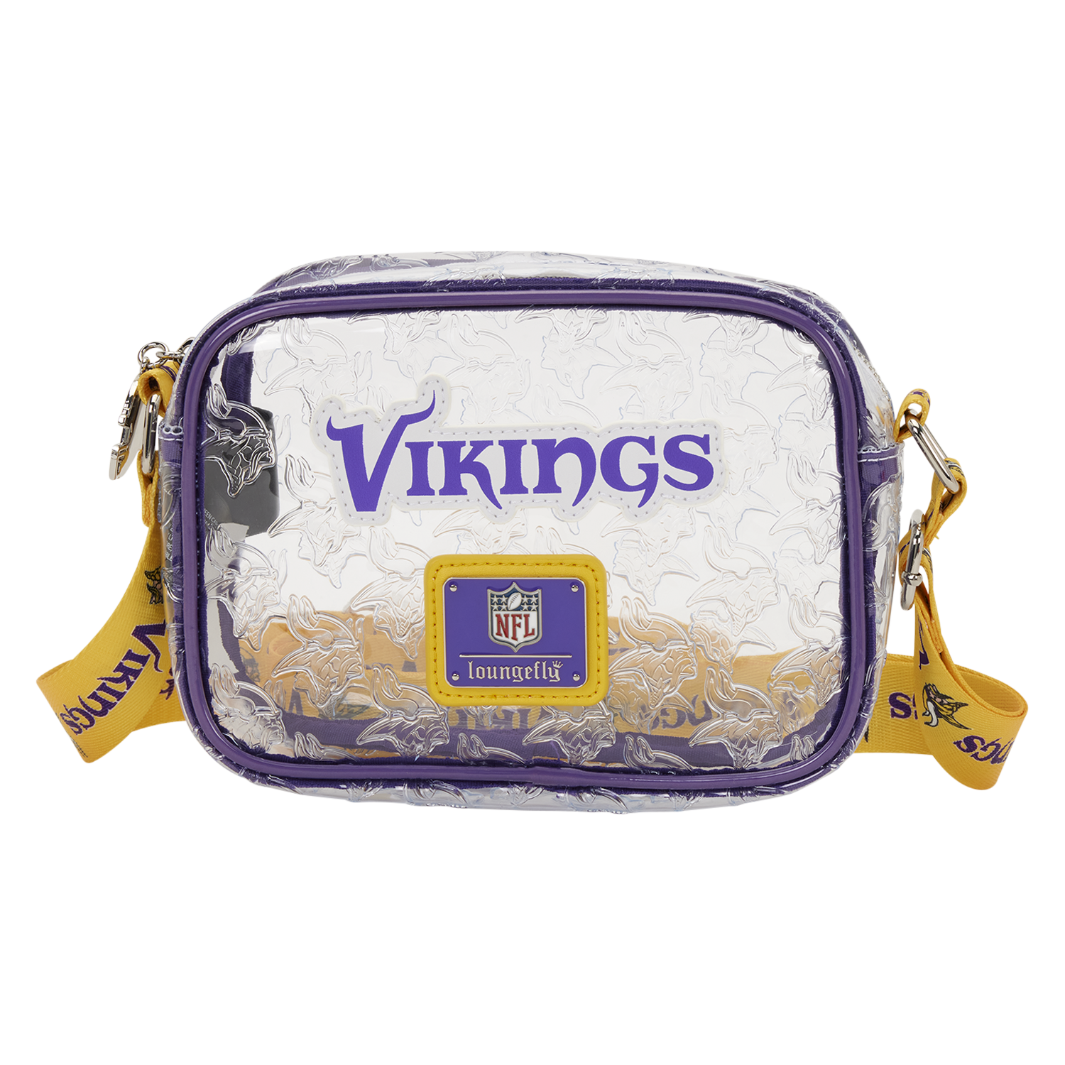 NFL Minnesota Vikings Clear Crossbody Stadium Bag
