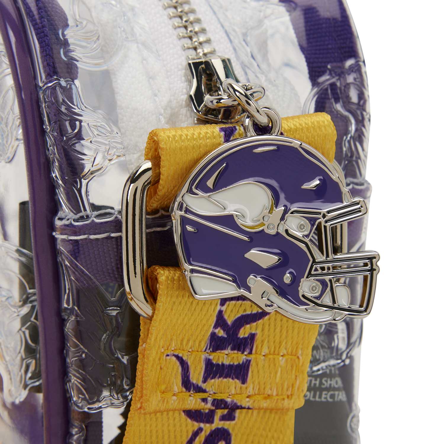 NFL Minnesota Vikings Clear Crossbody Stadium Bag - Image 5