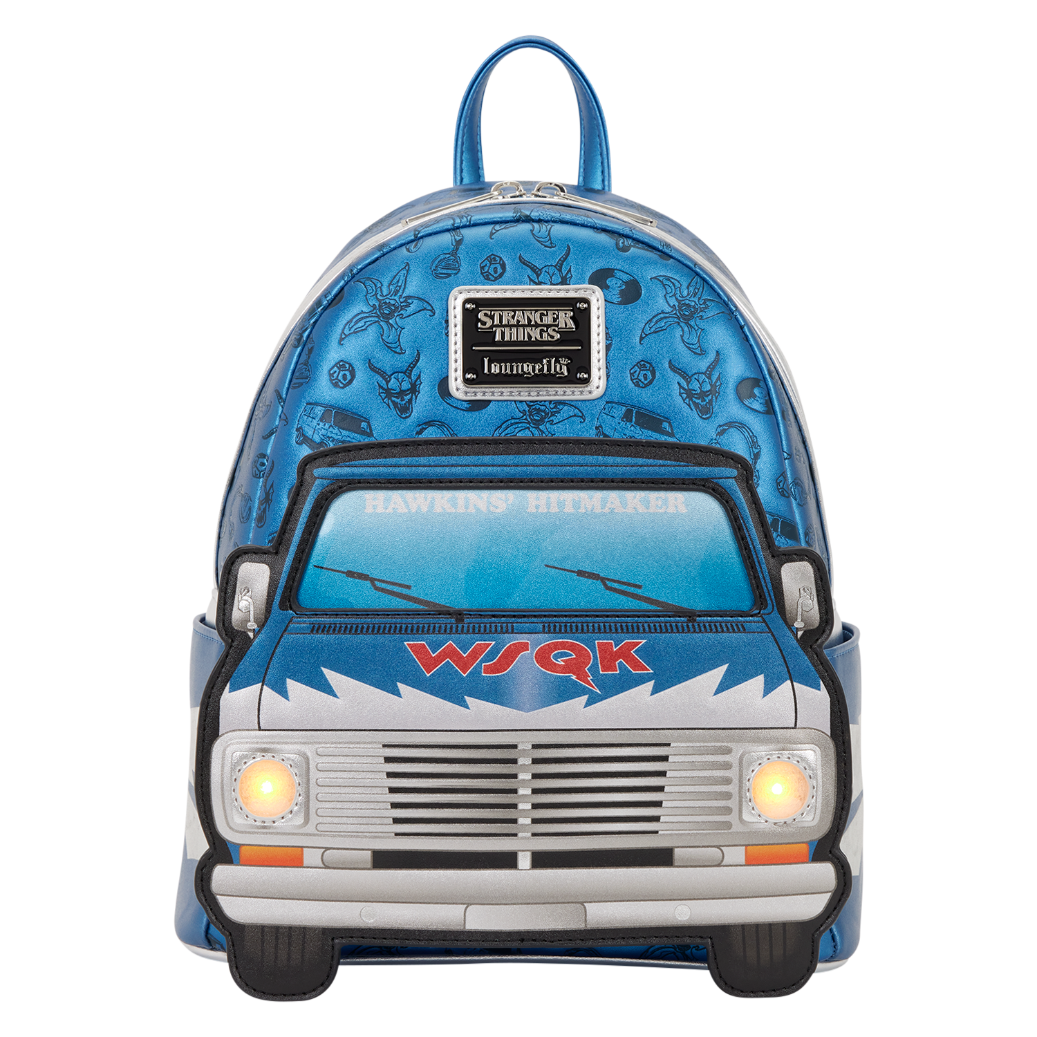 Stranger Things 5 Exclusive WSQK Van Light-Up Mini Backpack - Image 5
