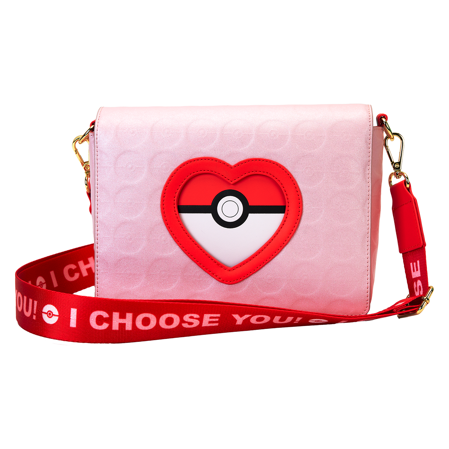 Pokémon Exclusive I Choose You Hearts Crossbody Bag - Image 4