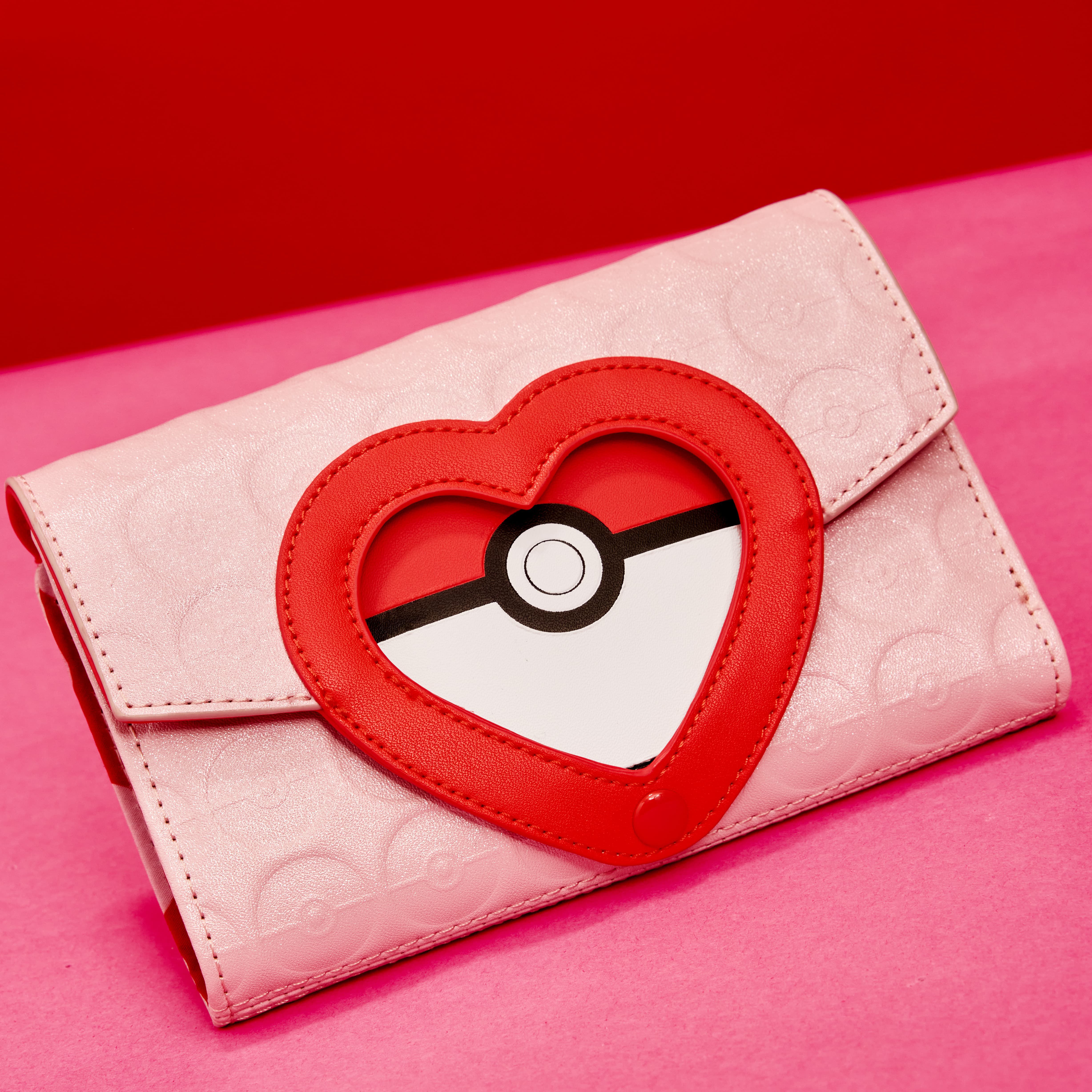 Pokémon Exclusive I Choose You Hearts Flap Zip Around Wallet - Image 2