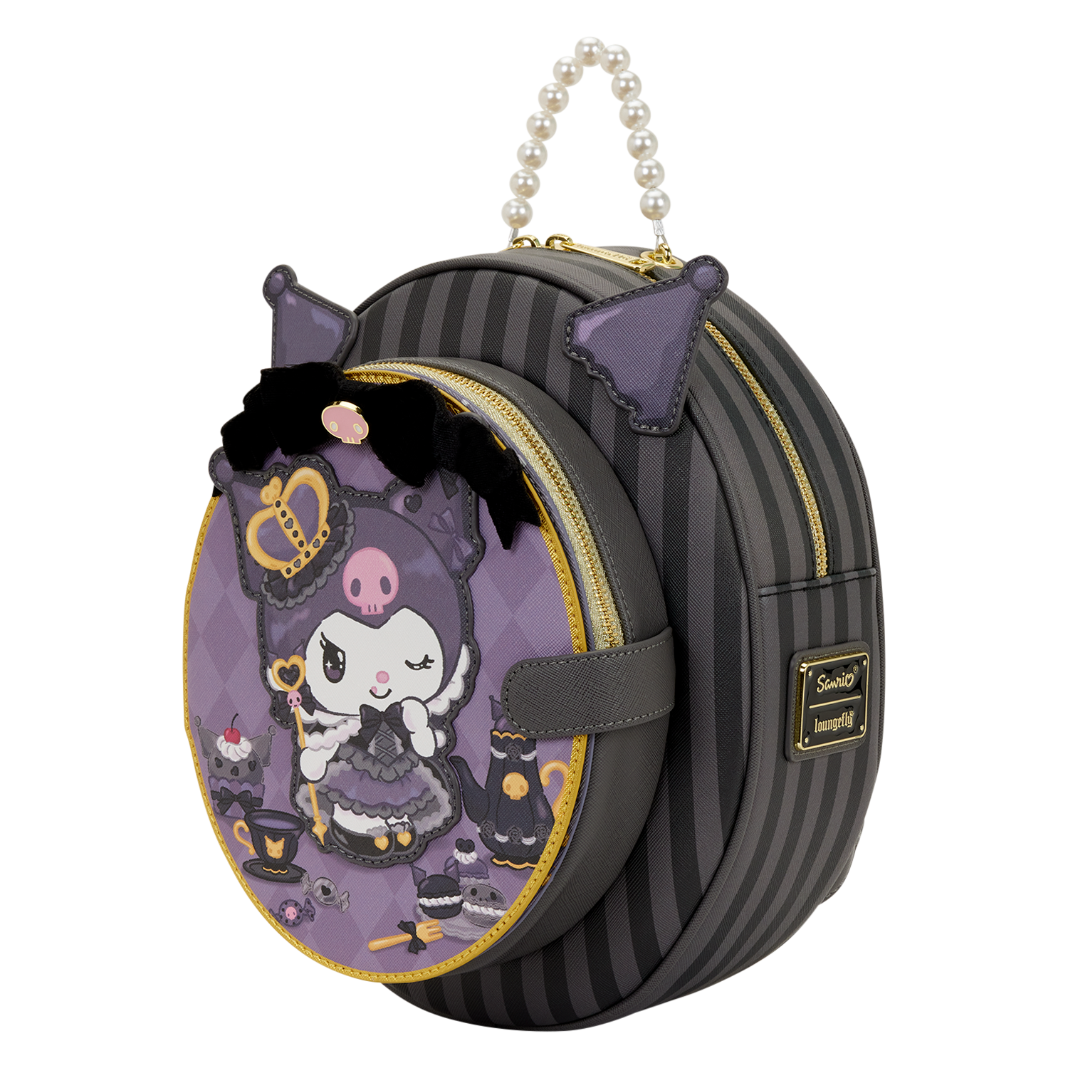 Sanrio Kuromi 20th Anniversary Cameo Mini Backpack - Image 7