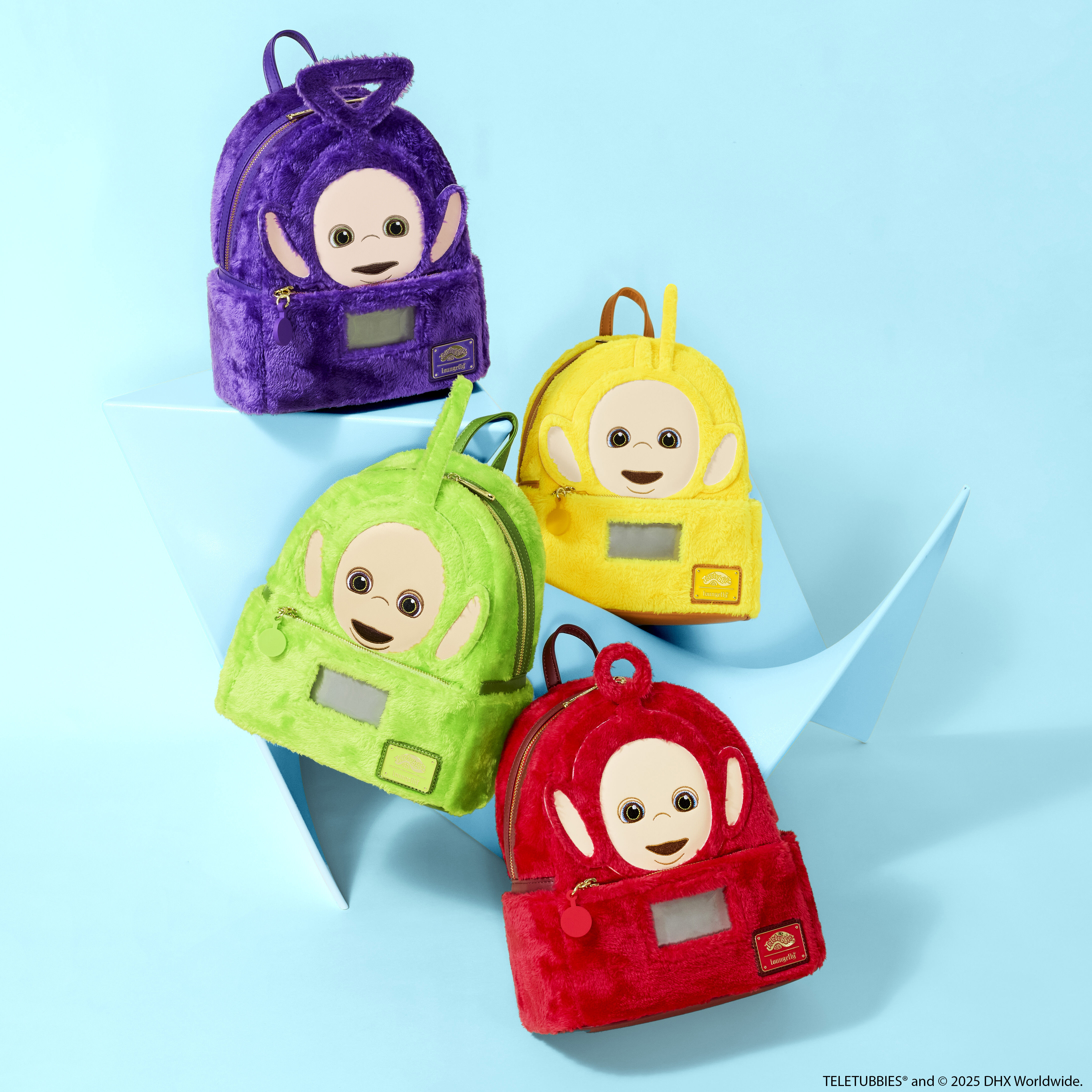 Teletubbies Dipsy Plush Cosplay Light Up Mini Backpack - Image 4