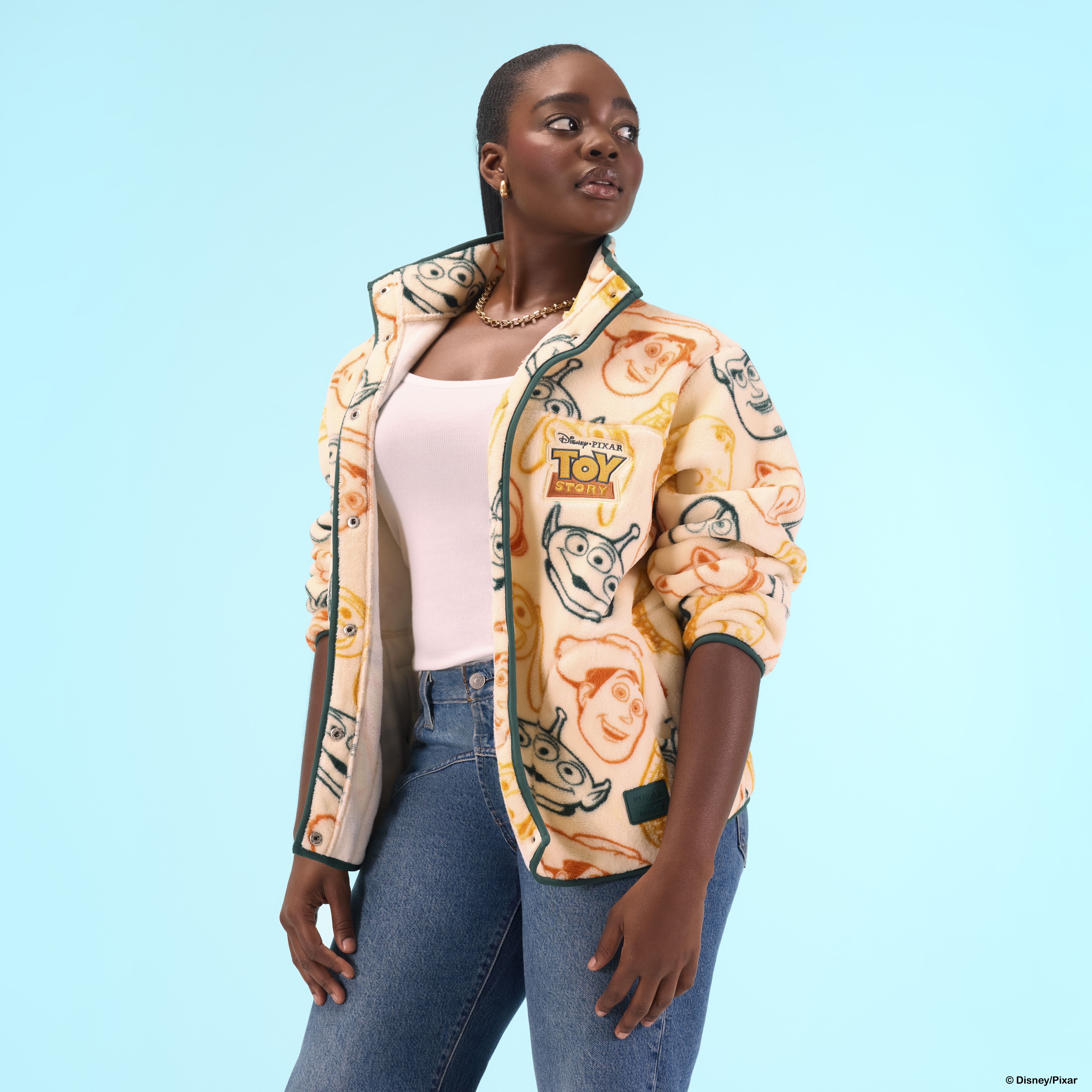 Toy Story 30th Anniversary All-Over Print Snap-Front Jacket - Image 2