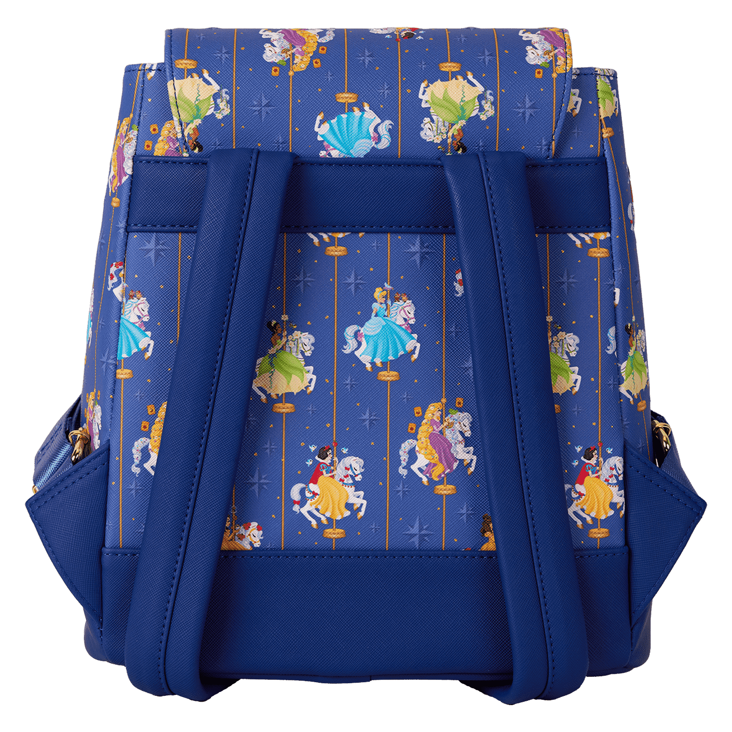 Disney Princess Carousel All-Over Print Drawstring Mini Backpack - Image 5
