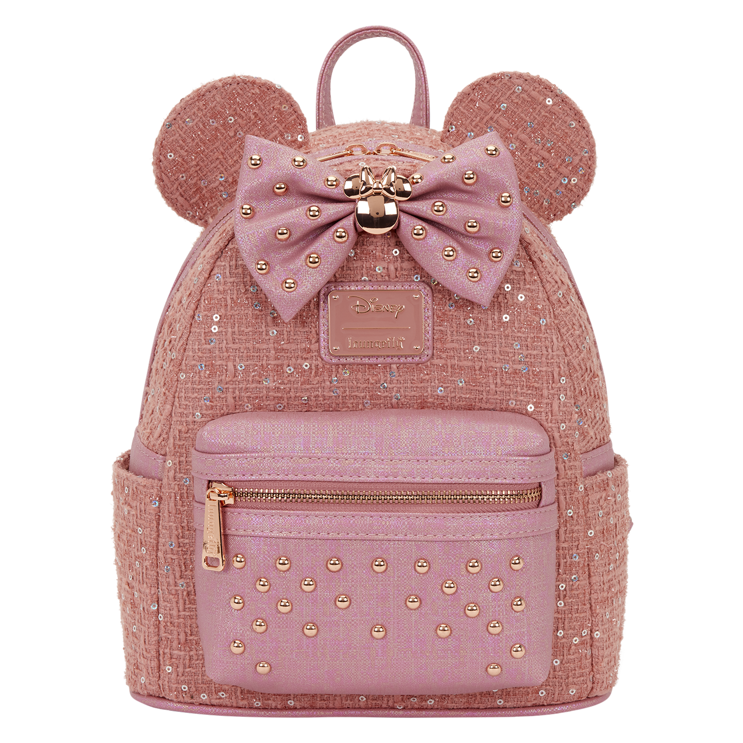 Minnie Mouse Exclusive Glitter Tweed Mini Backpack