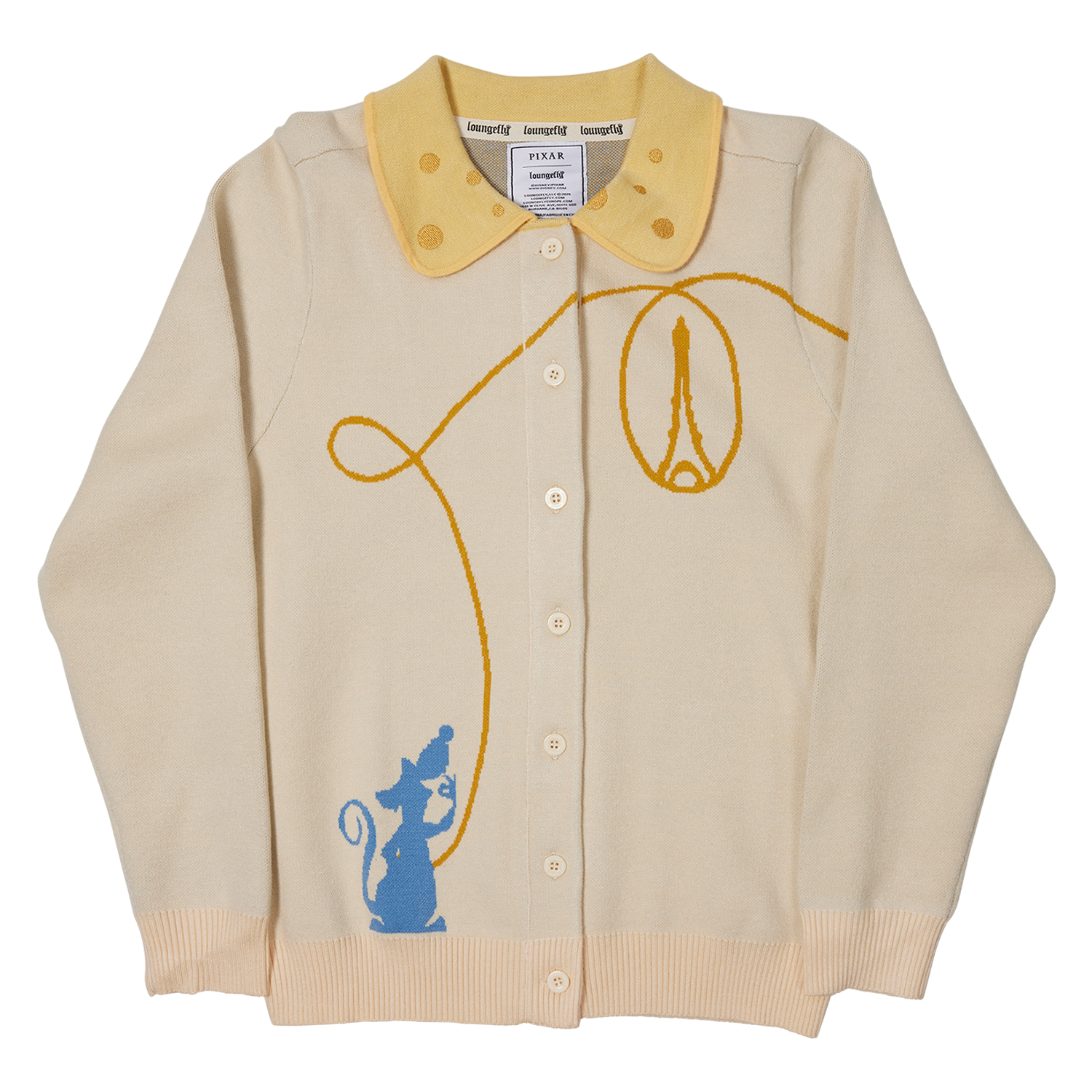 Ratatouille Anyone Can Cook Collared Cardigan