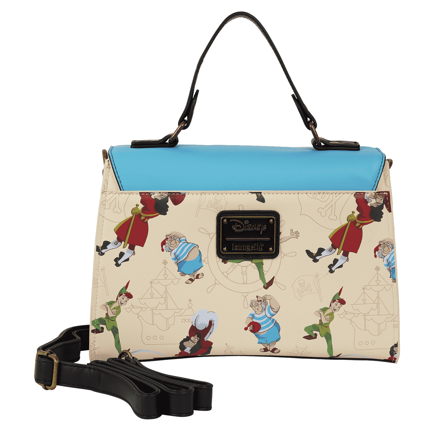 Peter Pan Exclusive Captain Hook Pirate Ship Crossbody Bag - Image 3