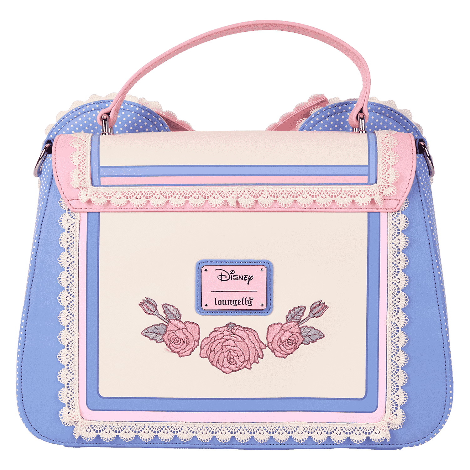 Minnie Mouse Floral and Lace Crossbody Bag - Image 6