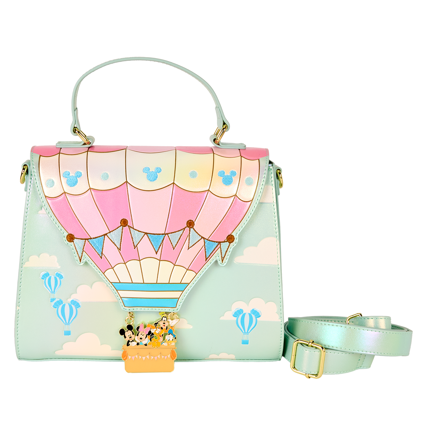 Mickey & Friends Hot Air Balloon Crossbody Bag