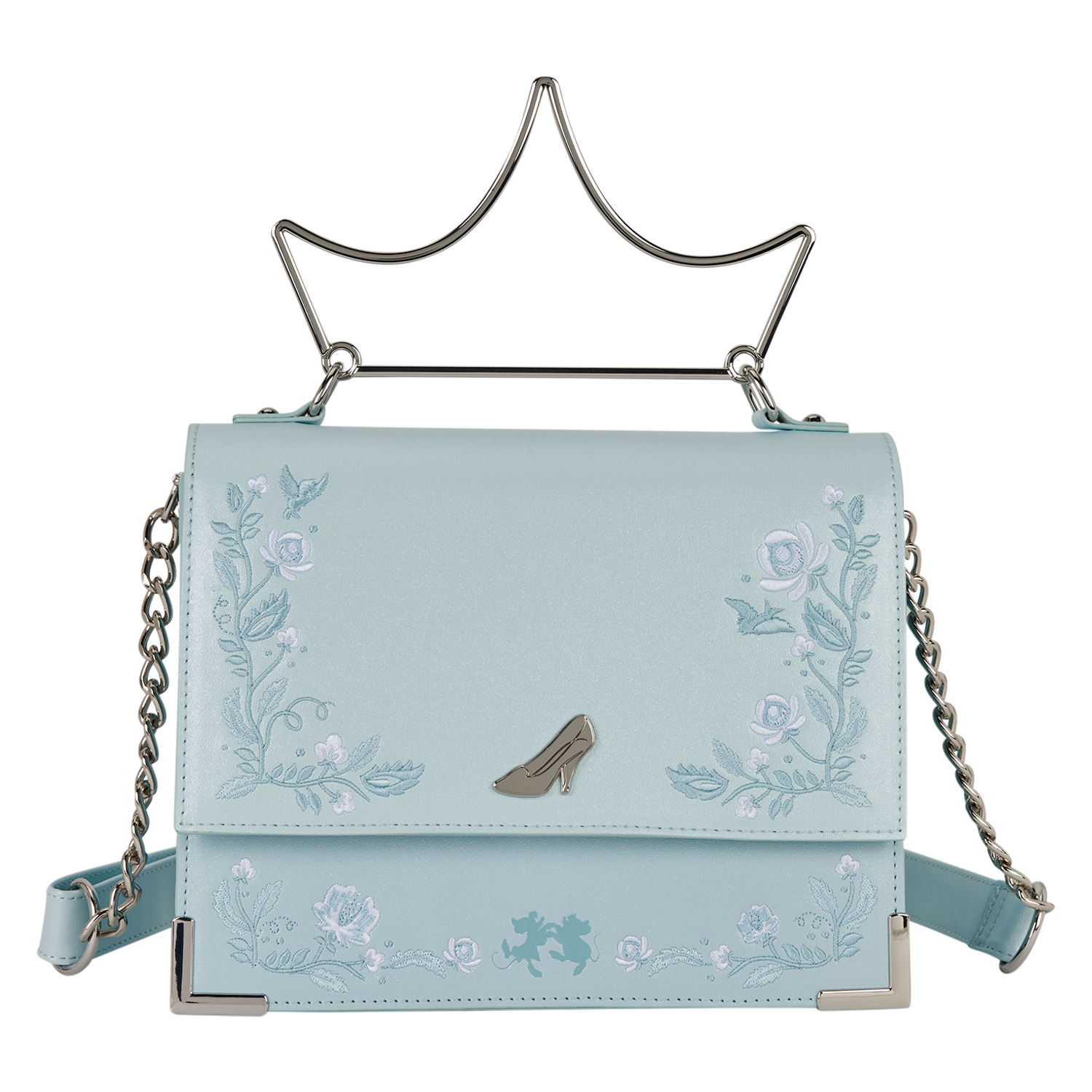 Cinderella Shimmer Crossbody Bag
