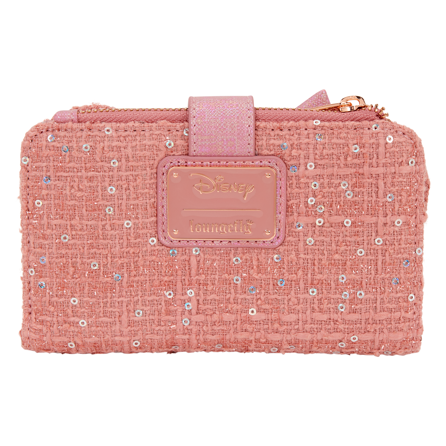 Minnie Mouse Exclusive Glitter Tweed Flap Wallet - Image 5