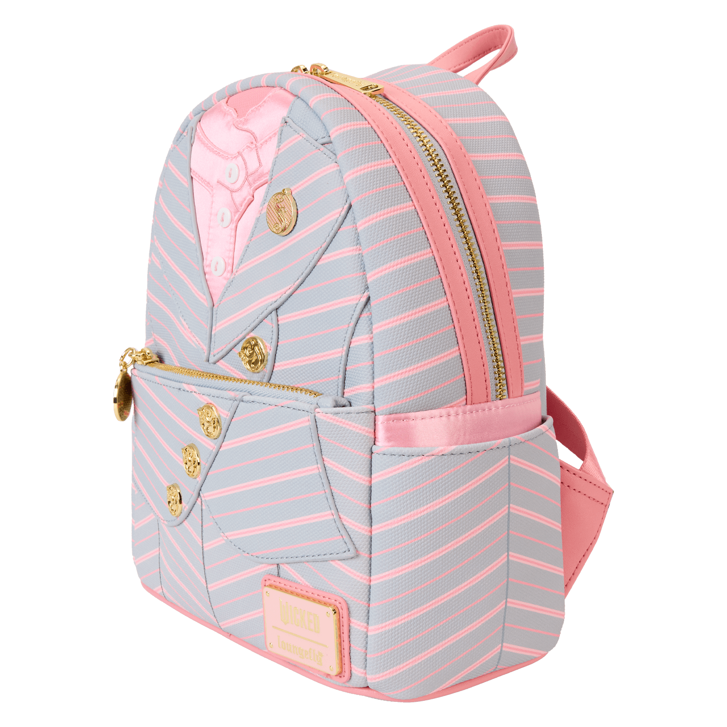 Wicked Glinda Shiz University Uniform Cosplay Mini Backpack - Image 4