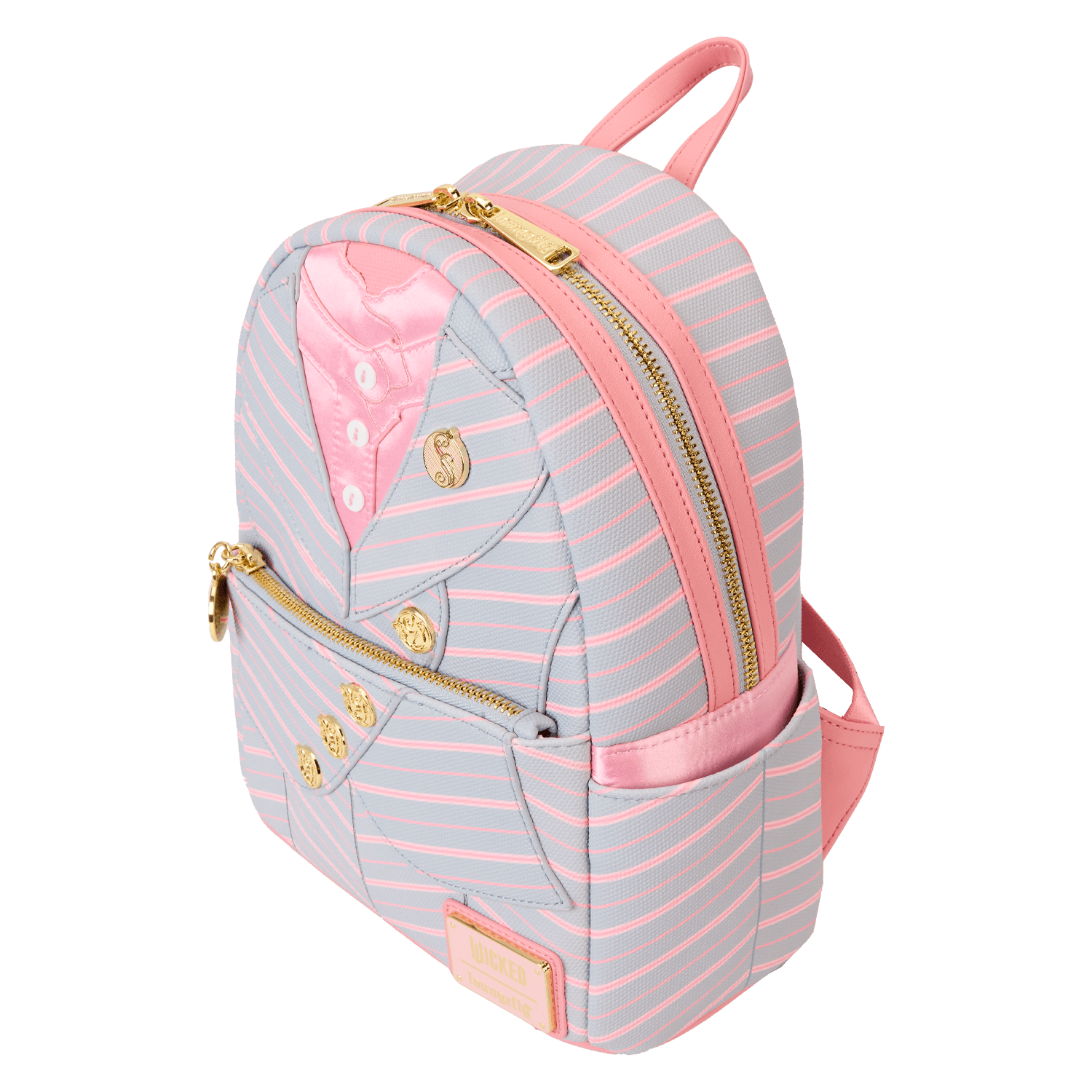 Wicked Glinda Shiz University Uniform Cosplay Mini Backpack - Image 5